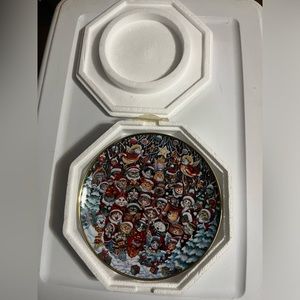 “Santa Paws” by Bill Bell Limited Edition Plate
